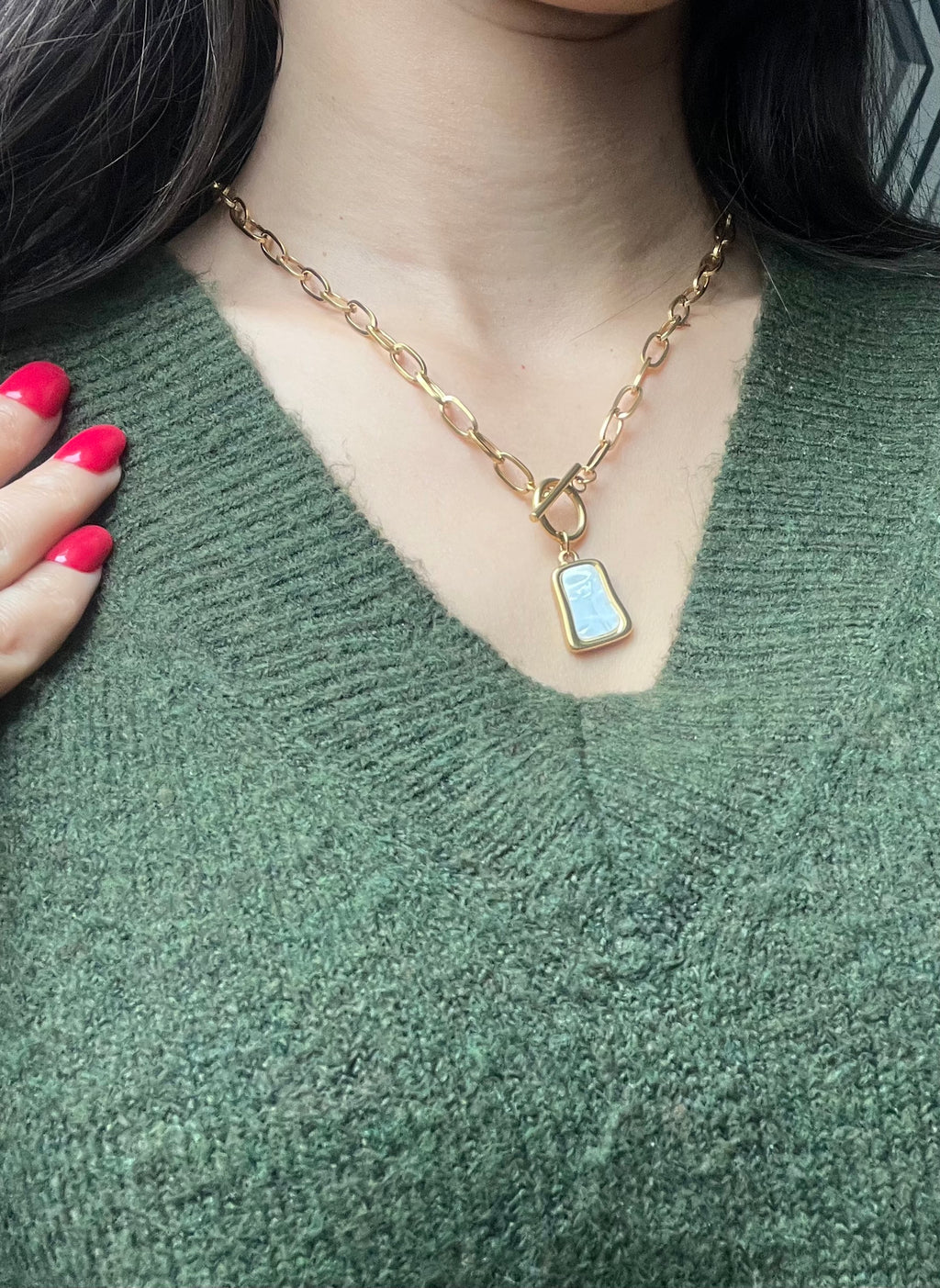 Collier jade